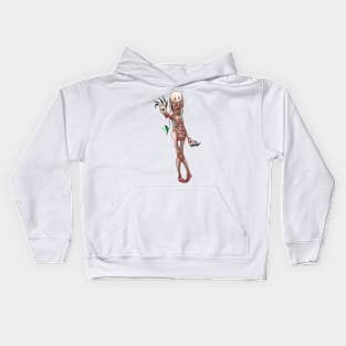 The Pale Woman MONSTER GIRLS Series I Kids Hoodie